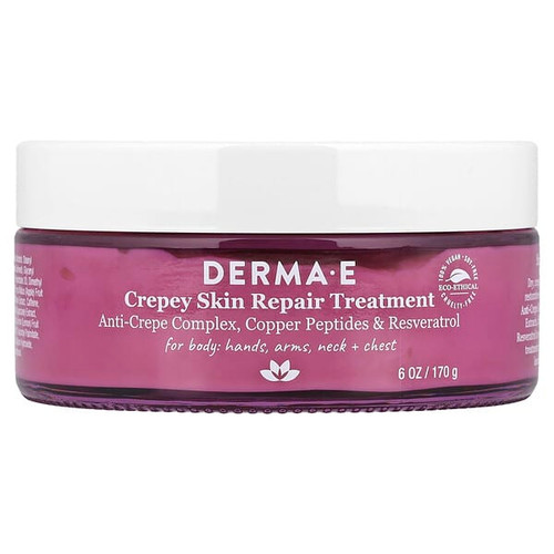 <img alt="DERMA E, Crepey Skin Repair Treatment, 6 oz (170 g)" title="DERMA E, Crepey Skin Repair Treatment, 6 oz (170 g),030985041217"