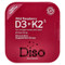 <img alt="Diso, Vitamin D3 + K2, Wild Raspberry, 30 Oral Strips" title="Diso, Vitamin D3 + K2, Wild Raspberry, 30 Oral Strips,850058480039"