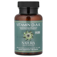 <img alt="Natura Health Products, Vitamin D-A-K, 60 Capsules" title="Natura Health Products, Vitamin D-A-K, 60 Capsules,890062000618"
