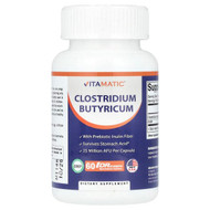 <img alt="Vitamatic, Clostridium Butyricum, 25 Million AFU, 60 DRcaps" title="Vitamatic, Clostridium Butyricum, 25 Million AFU, 60 DRcaps,810078473961"