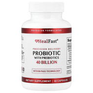 <img alt="HealFast, Probiotic With Prebiotics, 60 Capsules" title="HealFast, Probiotic With Prebiotics, 60 Capsules,865402000481"