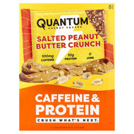 <img alt="Quantum Energy Square, Caffeine & Protein Bar, Salted Peanut Butter Crunch, 8 Bars, 1.69 oz (48 g) Each" title="Quantum Energy Square, Caffeine & Protein Bar, Salted Peanut Butter Crunch, 8 Bars, 1.69 oz (48 g) Each,853894007705"