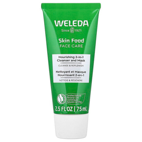 <img alt="Weleda, Skin Food Face Care, Nourishing 2-in-1 Cleanser and Beauty Mask, 2.5 fl oz (75 ml)" title="Weleda, Skin Food Face Care, Nourishing 2-in-1 Cleanser and Beauty Mask, 2.5 fl oz (75 ml),4001638579971"