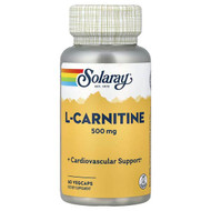 <img alt="Solaray, L-Carnitine, 500 mg, 60 Vegcaps" title="Solaray, L-Carnitine, 500 mg, 60 Vegcaps,076280049046"