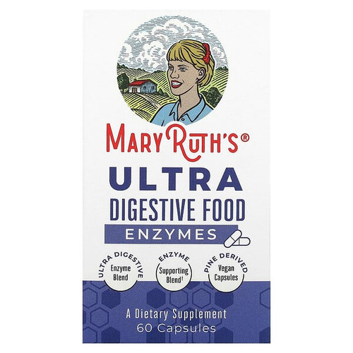 <img alt="MaryRuths, Ultra Digestive Food Enzymes, 60 Capsules" title="MaryRuths, Ultra Digestive Food Enzymes, 60 Capsules,850029392002"