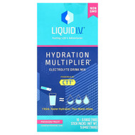<img alt="Liquid I.V., Hydration Multiplier, Electrolyte Drink Mix, Passion Fruit, 10 Stick Packs, 0.56 oz (16 g) Each" title="Liquid I.V., Hydration Multiplier, Electrolyte Drink Mix, Passion Fruit, 10 Stick Packs, 0.56 oz (16 g) Each,851741008486"