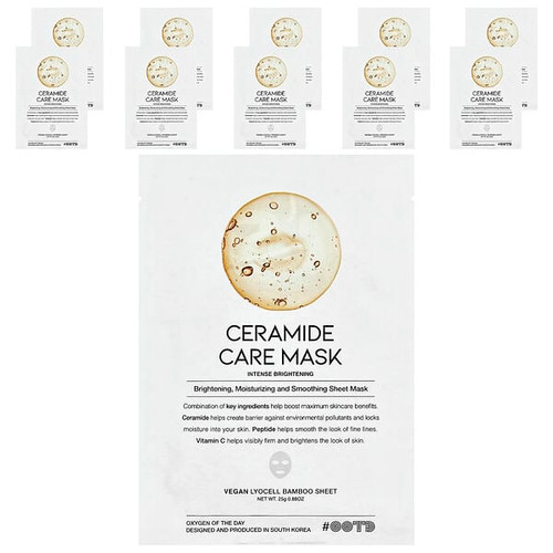 <img alt="OOTD, Ceramide Care Beauty Mask, 10 Sheets, 0.88 oz (25 g) Each" title="OOTD, Ceramide Care Beauty Mask, 10 Sheets, 0.88 oz (25 g) Each,8809349812051"