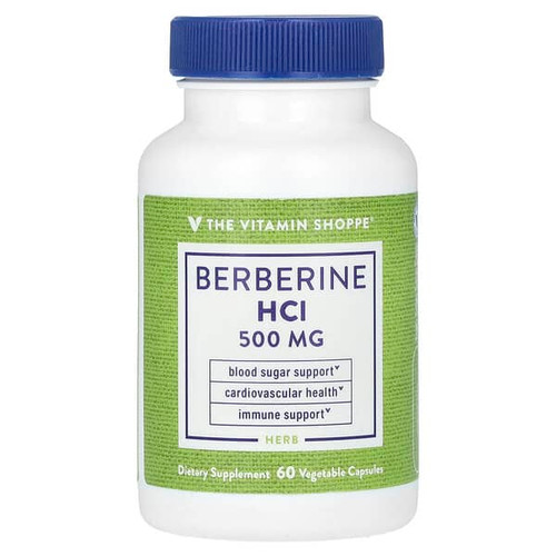 <img alt="The Vitamin Shoppe, Berberine HCl, 500 mg, 60 Vegetable Capsules" title="The Vitamin Shoppe, Berberine HCl, 500 mg, 60 Vegetable Capsules,766536035922"