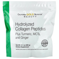 <img alt="California Gold Nutrition, Hydrolyzed Collagen Peptides with Turmeric, MCT, and Ginger, 14.1 oz (400 g)" title="California Gold Nutrition, Hydrolyzed Collagen Peptides with Turmeric, MCT, and Ginger, 14.1 oz (400 g),898220018284"