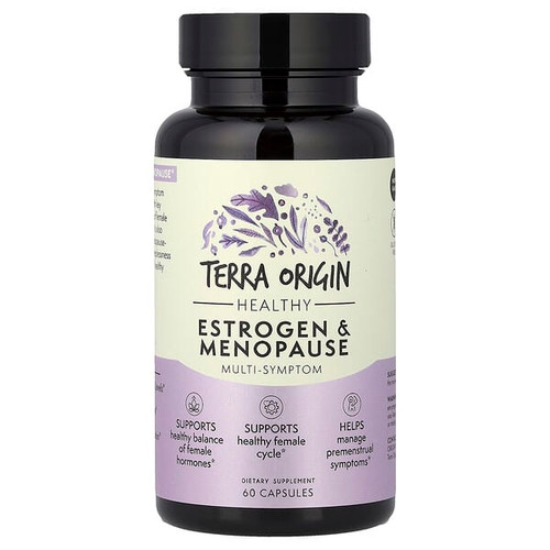 <img alt="Terra Origin, Healthy Estrogen & Menopause, 60 Capsules" title="Terra Origin, Healthy Estrogen & Menopause, 60 Capsules,857668007779"