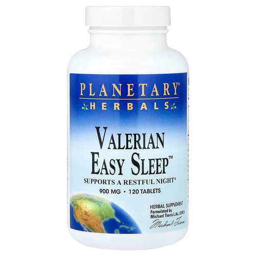 <img alt="Planetary Herbals, Valerian Easy Sleep, 120 Tablets" title="Planetary Herbals, Valerian Easy Sleep, 120 Tablets,021078101222"