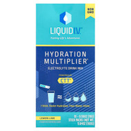 <img alt="Liquid I.V., Hydration Multiplier, Electrolyte Drink Mix, Lemon Lime, 10 Stick Packs, 0.56 oz (16 g) Each" title="Liquid I.V., Hydration Multiplier, Electrolyte Drink Mix, Lemon Lime, 10 Stick Packs, 0.56 oz (16 g) Each,851741008455"