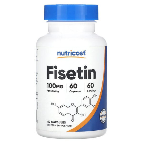 <img alt="Nutricost, Fisetin, 100 mg , 60 Capsules" title="Nutricost, Fisetin, 100 mg , 60 Capsules,810014678566"