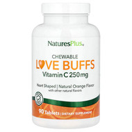 <img alt="NaturesPlus, Chewable Love Buffs, Vitamin C, Natural Orange, 90 Tablets" title="NaturesPlus, Chewable Love Buffs, Vitamin C, Natural Orange, 90 Tablets,097467024434"