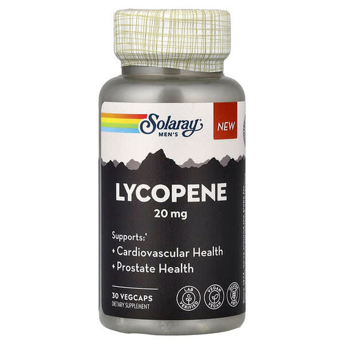 <img alt="Solaray, Mens Lycopene, 20 mg, 30 VegCaps" title="Solaray, Mens Lycopene, 20 mg, 30 VegCaps,076280774474"