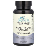 <img alt="Terra Origin, Healthy Gut Capsules with Vitamin D, 60 Capsules" title="Terra Origin, Healthy Gut Capsules with Vitamin D, 60 Capsules,857668007281"