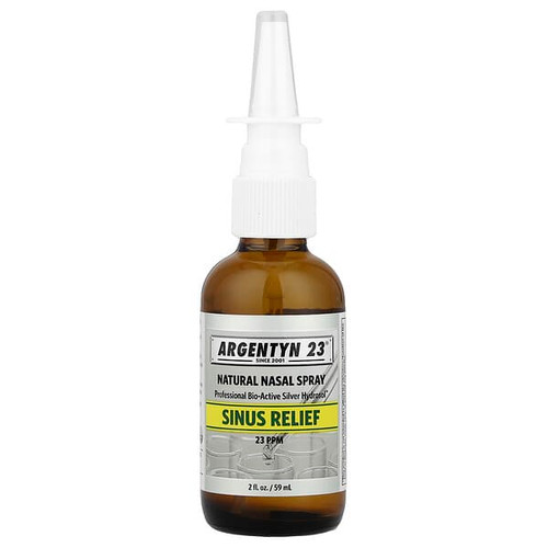 <img alt="Sovereign Silver, Argentyn 23, Natural Nasal Spray, Sinus Relief, 2 fl oz (59 ml)" title="Sovereign Silver, Argentyn 23, Natural Nasal Spray, Sinus Relief, 2 fl oz (59 ml),684088331272"