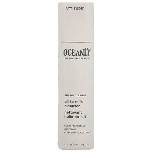 <img alt="ATTITUDE, Oceanly, Phyto-Cleanse Oil-To-Milk Cleanser, 1 oz (30 g)" title="ATTITUDE, Oceanly, Phyto-Cleanse Oil-To-Milk Cleanser, 1 oz (30 g),626232160666"