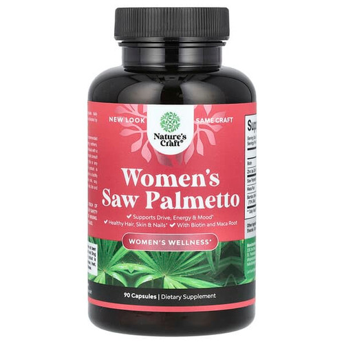 <img alt="Natures Craft, Womens Saw Palmetto, 90 Capsules" title="Natures Craft, Womens Saw Palmetto, 90 Capsules,793574994614"