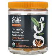 <img alt="Gaia Herbs, Turmeric Supreme, Adult Daily Gummies, Lemon Ginger, 40 Gummies" title="Gaia Herbs, Turmeric Supreme, Adult Daily Gummies, Lemon Ginger, 40 Gummies,751063151924"