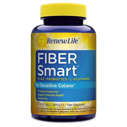 <img alt="Renew Life, Fiber Smart, 120 Vegan Capsules" title="Renew Life, Fiber Smart, 120 Vegan Capsules,631257534095"