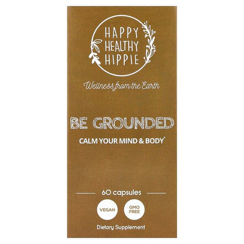 <img alt="Happy Healthy Hippie, Be Grounded, 60 Capsules" title="Happy Healthy Hippie, Be Grounded, 60 Capsules,850044059041"