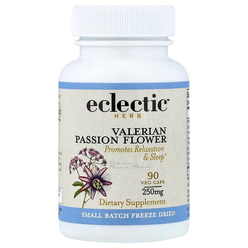 <img alt="Eclectic Herb, Freeze Dried, Valerian Passion Flower, 90 Veg Caps" title="Eclectic Herb, Freeze Dried, Valerian Passion Flower, 90 Veg Caps,023363319008"