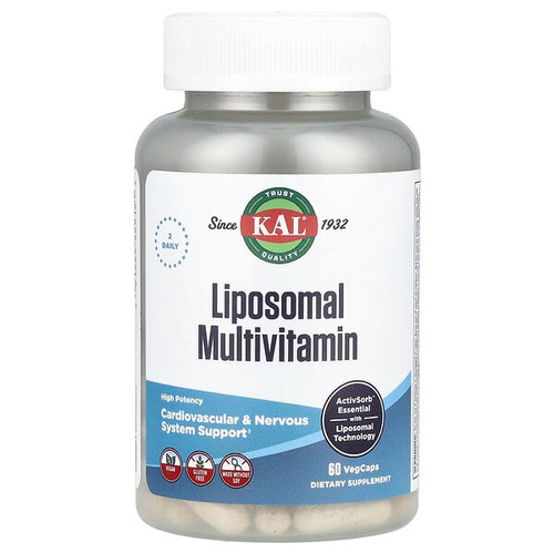 <img alt="KAL, Liposomal Multivitamin , 60 VegCaps" title="KAL, Liposomal Multivitamin , 60 VegCaps,021245529125"