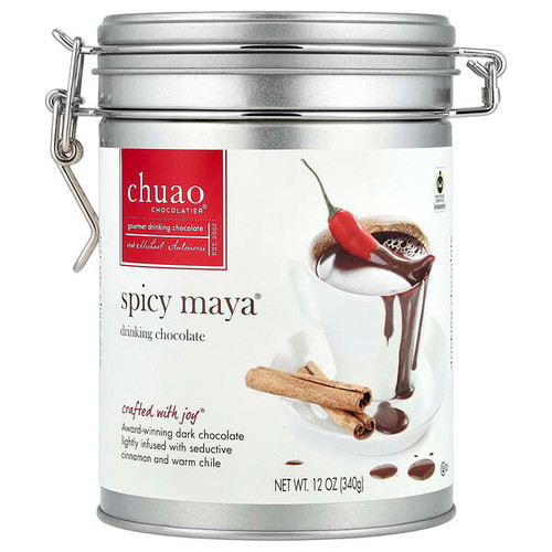 <img alt="Chuao Chocolatier, Drinking Chocolate, Spicy Maya, 12 oz (340 g)" title="Chuao Chocolatier, Drinking Chocolate, Spicy Maya, 12 oz (340 g),872629002068"