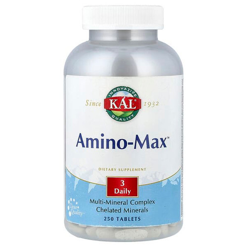 <img alt="KAL, Amino-Max, 250 Tablets" title="KAL, Amino-Max, 250 Tablets,021245746287"