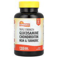 <img alt="Sundance Vitamins, Triple Strength Glucosamine Chondroitin MSM & Turmeric, 120 Coated Caplets" title="Sundance Vitamins, Triple Strength Glucosamine Chondroitin MSM & Turmeric, 120 Coated Caplets,840093140692"
