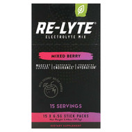 <img alt="Redmond, Re-Lyte Electrolyte Mix, Mixed Berry, 15 Stick Packs, 0.23 oz (6.5 g) Each" title="Redmond, Re-Lyte Electrolyte Mix, Mixed Berry, 15 Stick Packs, 0.23 oz (6.5 g) Each,018788110439"