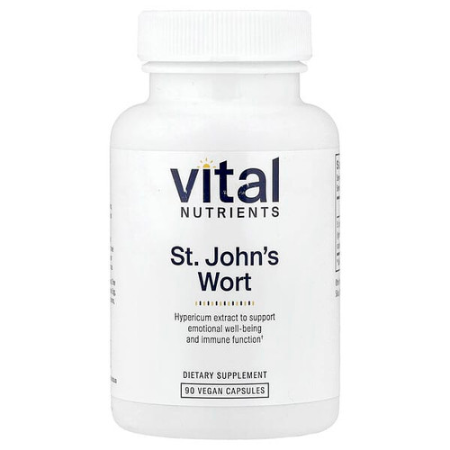<img alt="Vital Nutrients, St. Johns Wort, 90 Vegan Capsules (300 mg per Capsule)" title="Vital Nutrients, St. Johns Wort, 90 Vegan Capsules (300 mg per Capsule),693465223116"