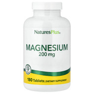<img alt="NaturesPlus, Magnesium, 200 mg, 180 Tablets" title="NaturesPlus, Magnesium, 200 mg, 180 Tablets,097467033603"