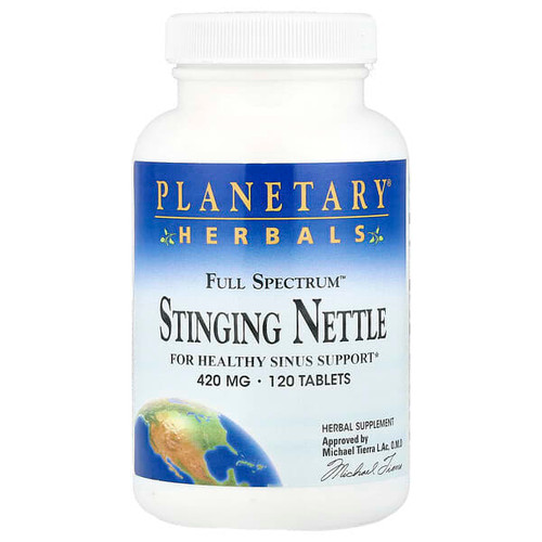 <img alt="Planetary Herbals, Full Spectrum Stinging Nettle, 420 mg, 120 Tablets" title="Planetary Herbals, Full Spectrum Stinging Nettle, 420 mg, 120 Tablets,021078104773"