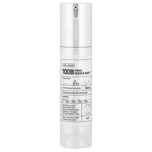 <img alt="VT Cosmetics, Snail Reedle Shot 100B, 1.69 fl oz (50 ml)" title="VT Cosmetics, Snail Reedle Shot 100B, 1.69 fl oz (50 ml),8803463009182"