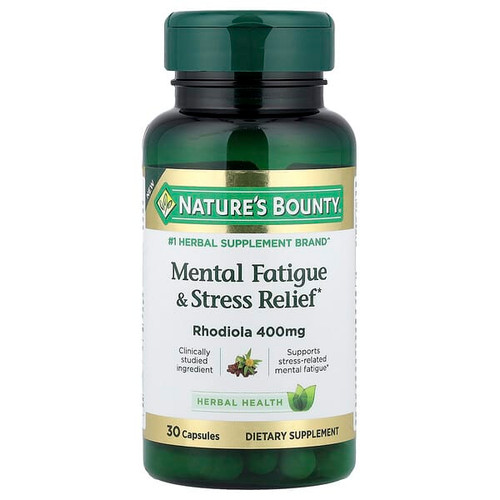<img alt="Natures Bounty, Mental Fatigue & Stress Relief, 400 mg, 30 Capsules" title="Natures Bounty, Mental Fatigue & Stress Relief, 400 mg, 30 Capsules,074312011566"