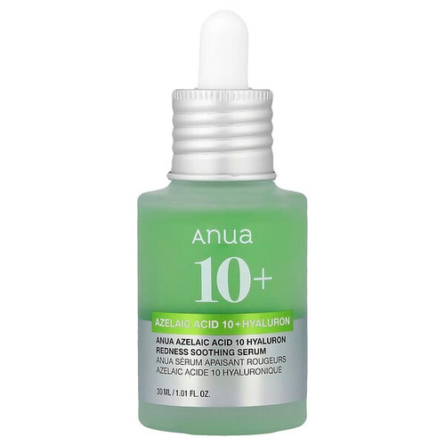 <img alt="Anua, Azelaic Acid 10 Hyaluron Redness Soothing Serum, 1.01 fl oz (30 ml)" title="Anua, Azelaic Acid 10 Hyaluron Redness Soothing Serum, 1.01 fl oz (30 ml),8809640737190"