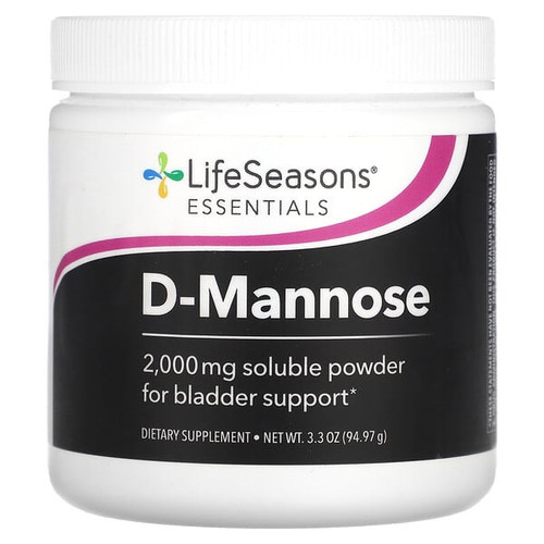 <img alt="LifeSeasons, D-Mannose, 3.3 oz (94.97 g)" title="LifeSeasons, D-Mannose, 3.3 oz (94.97 g),810034441621"