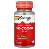 <img alt="Solaray, Bio COQ-10, Enhanced Absorption, 60 Softgels" title="Solaray, Bio COQ-10, Enhanced Absorption, 60 Softgels,076280090123"