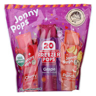 <img alt="JonnyPops, Freezer Pops, Cherry, Grape, Fruit Punch, 20 Pops, 1.4 fl oz (41 ml) Each" title="JonnyPops, Freezer Pops, Cherry, Grape, Fruit Punch, 20 Pops, 1.4 fl oz (41 ml) Each,850071854220"