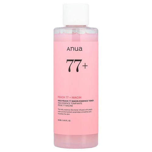 <img alt="Anua, Peach 77 Niacin Essence Toner, 8.45 fl oz (250 ml)" title="Anua, Peach 77 Niacin Essence Toner, 8.45 fl oz (250 ml),8809640734359"
