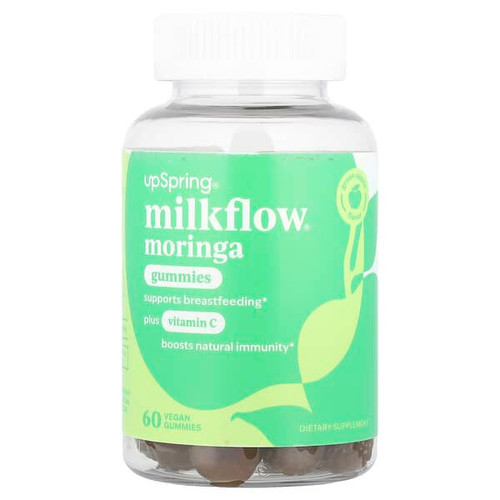 <img alt="UpSpring, Milkflow, Moringa Gummies Plus Vitamin C, Green Apple, 60 Vegan Gummies" title="UpSpring, Milkflow, Moringa Gummies Plus Vitamin C, Green Apple, 60 Vegan Gummies,855520001859"