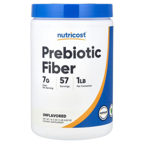 <img alt="Nutricost, Prebiotic Fiber, Unflavored, 16.2 oz (453 g)" title="Nutricost, Prebiotic Fiber, Unflavored, 16.2 oz (453 g),810139575771"