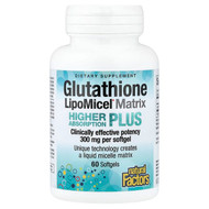<img alt="Natural Factors, Glutathione LipoMicel Matrix, 60 Softgels (300 mg per Softgel)" title="Natural Factors, Glutathione LipoMicel Matrix, 60 Softgels (300 mg per Softgel),068958028194"
