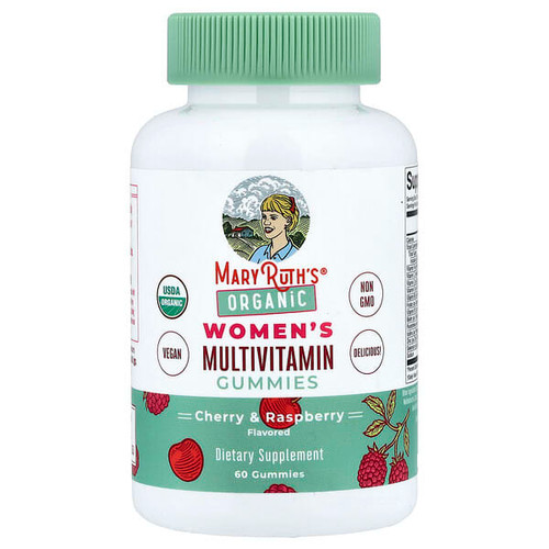 <img alt="MaryRuths, Organic Womens Multivitamin Gummies, Cherry & Raspberry, 60 Gummies" title="MaryRuths, Organic Womens Multivitamin Gummies, Cherry & Raspberry, 60 Gummies,810104620307"