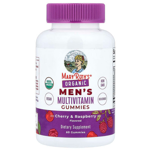 <img alt="MaryRuths, Organic Mens Multivitamin Gummies, Cherry & Raspberry, 60 Gummies" title="MaryRuths, Organic Mens Multivitamin Gummies, Cherry & Raspberry, 60 Gummies,810104620284"