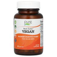 <img alt="Pure Essence, Real-Zymes, Vegan, 30 Vegi-Caps" title="Pure Essence, Real-Zymes, Vegan, 30 Vegi-Caps,659670908019"