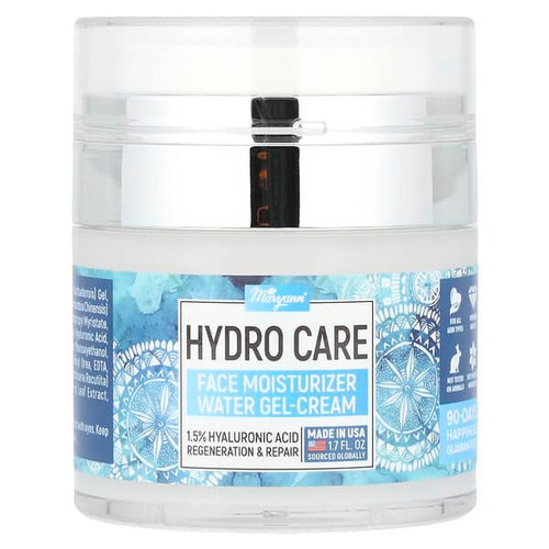 <img alt="MaryAnn Organics, Hydro Care, Face Moisturizer Water Gel-Cream, 1.7 fl oz (50 ml)" title="MaryAnn Organics, Hydro Care, Face Moisturizer Water Gel-Cream, 1.7 fl oz (50 ml),691027222065"