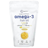 <img alt="Micro Ingredients, Triple Strength Omega-3 Fish Oil, Lemon, 120 Softgels (1,400 mg per Softgel)" title="Micro Ingredients, Triple Strength Omega-3 Fish Oil, Lemon, 120 Softgels (1,400 mg per Softgel),850056167222"